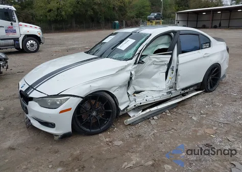 2015 BMW 328I из США, поврежденный, VIN WBA3A5C51FP604345